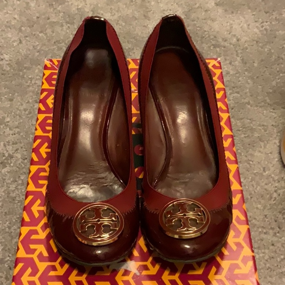 Tory Burch wedges.